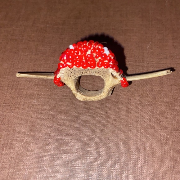 Vintage Zuni beaded Steer Cow souvenir - Picture 6 of 10